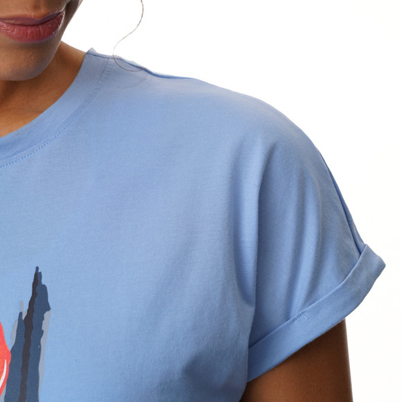 Damen Schlafshirt mit Hummer-Print