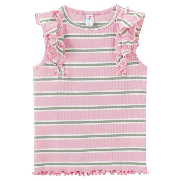 Mädchen Top mit Bio-Baumwolle rosa