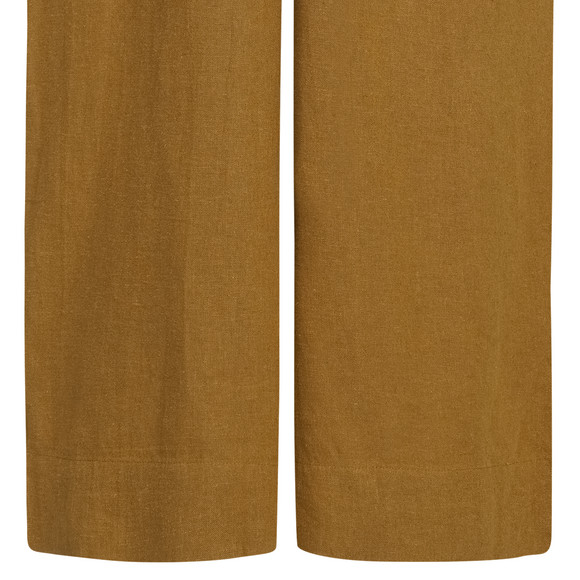 Damen Leinen-Hose mit Elastikbund