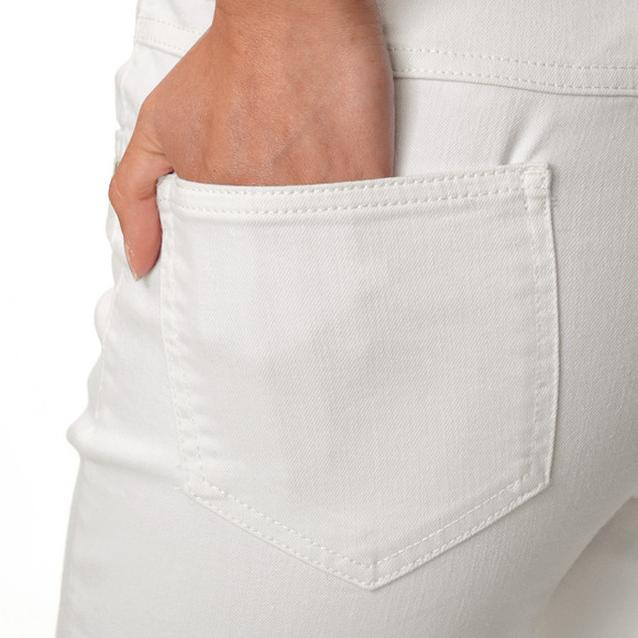 Damen Jeansshorts mit Knopf