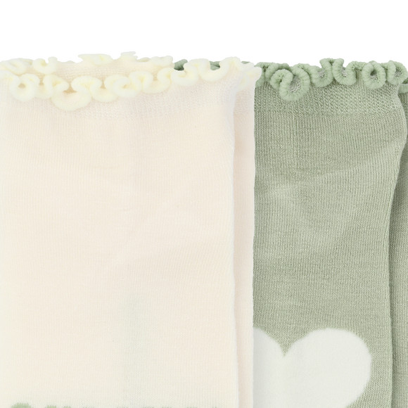 2 Paar Damen Sneaker-Socken im Motiv-Mix