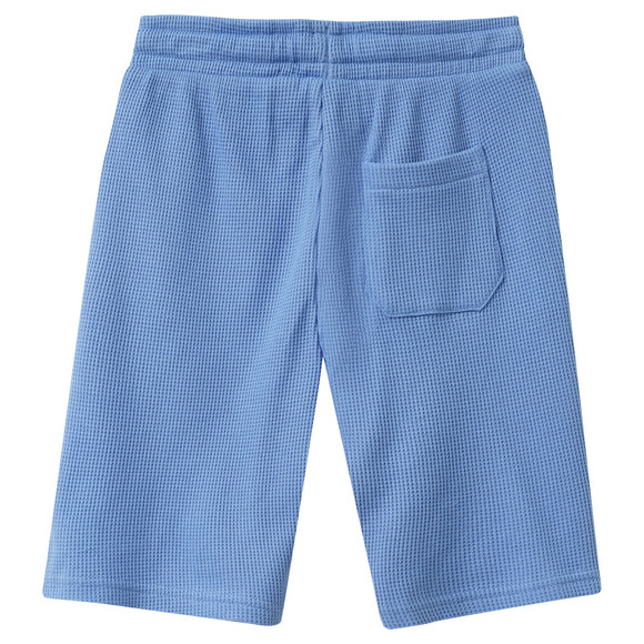 Jungen Joggingshorts mit Waffelstruktur