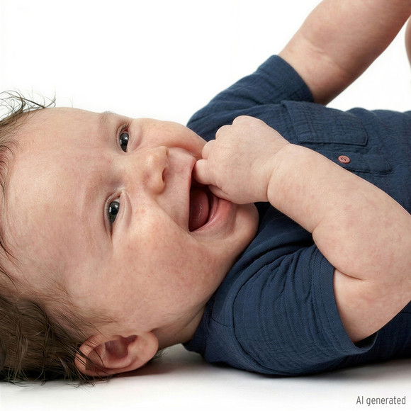 Baby Musselin-Set mit Shirt und Shorts
