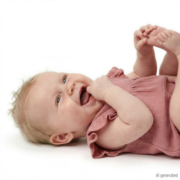 Baby Musselin-Set mit Bluse und Shorts