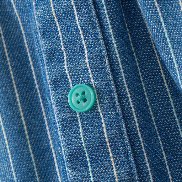 Mädchen Jeansrock mit Streifen