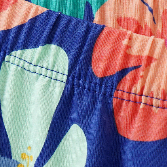 Mädchen Capri-Leggings im Tropical-Look