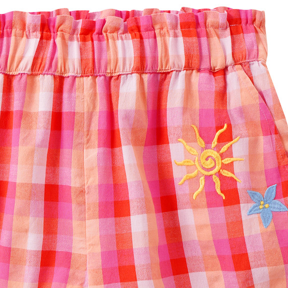 Mädchen Shorts mit Stickerei