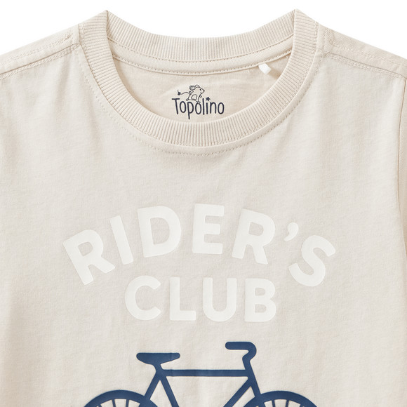Jungen T-Shirt mit Fahrrad-Print