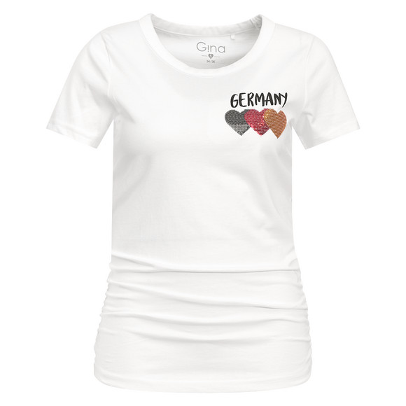 Damen T-Shirt im Fußball-Design