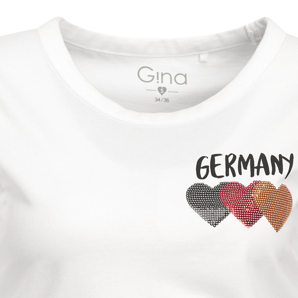 Damen T-Shirt im Fußball-Design