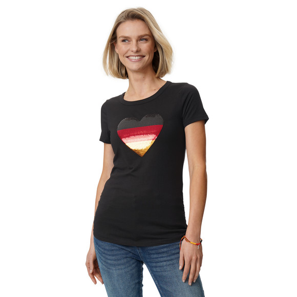 Damen T-Shirt im Fußball-Design
