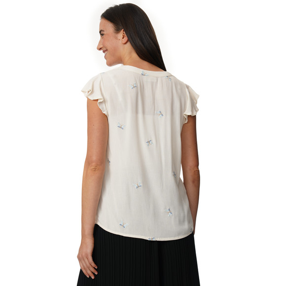 Damen Bluse mit Stickerei