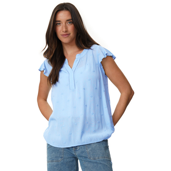 Damen Bluse mit Stickerei