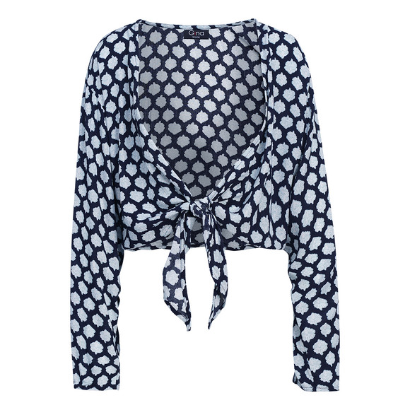 Damen Bluse im Bolero-Style