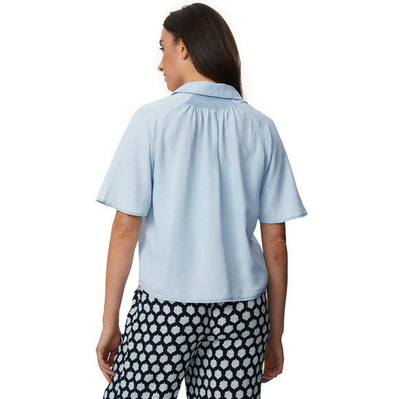 Damen Bluse mit Knopfleiste