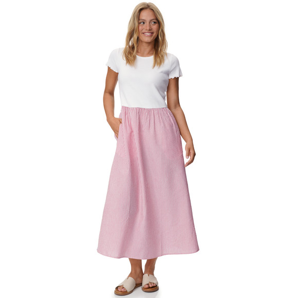 Damen Kleid mit Seersucker-Struktur