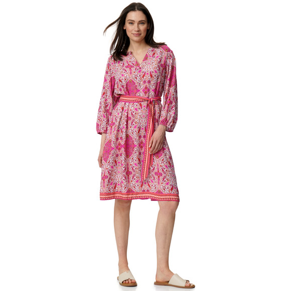 Damen Tunikakleid mit Allover-Muster