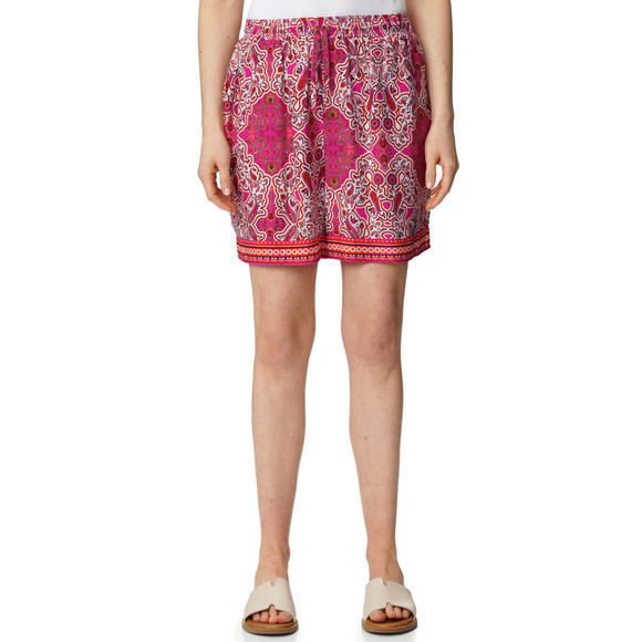 Damen Shorts mit Allover-Muster
