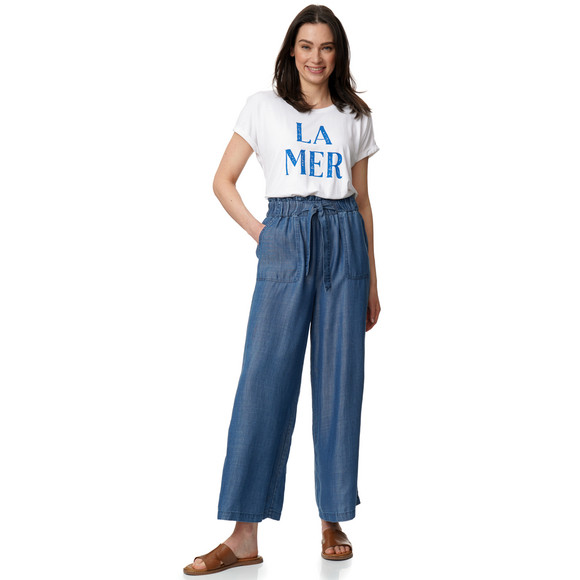 Dames-T-shirt met opdruk