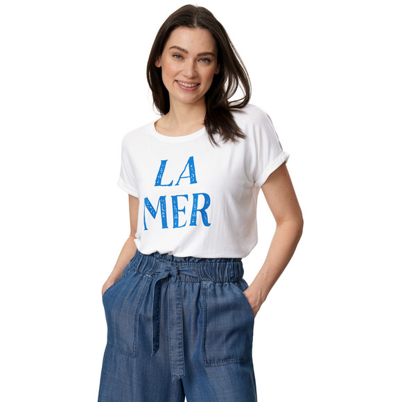 Dames-T-shirt met opdruk