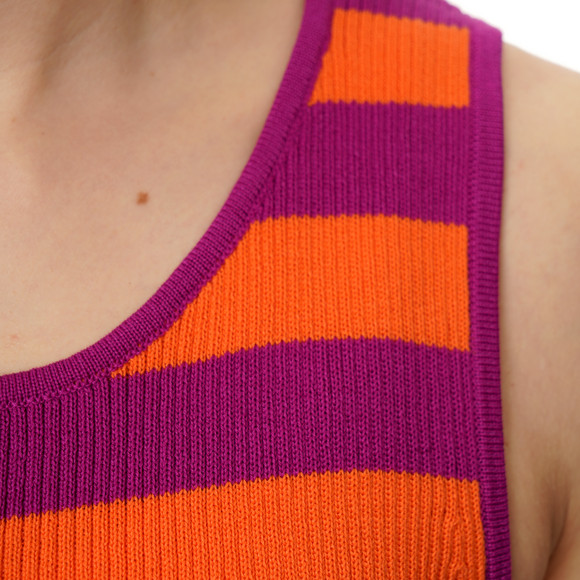 Damen Stricktop mit Streifen