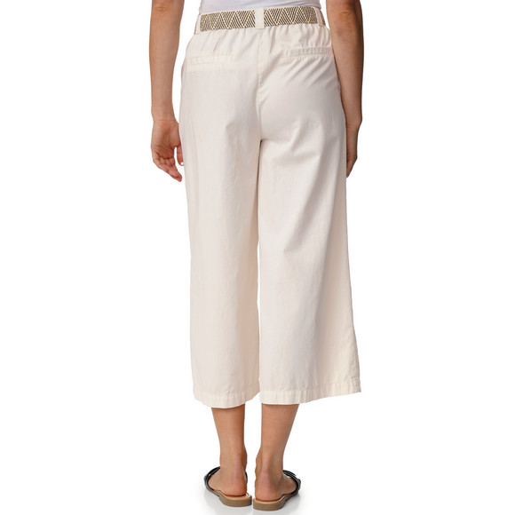 Damen 7/8 Hose mit Gürtel