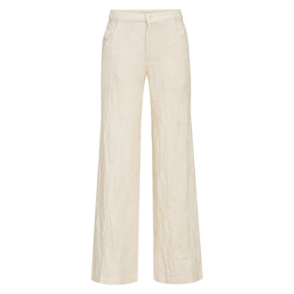 Damen Hose mit Stickerei