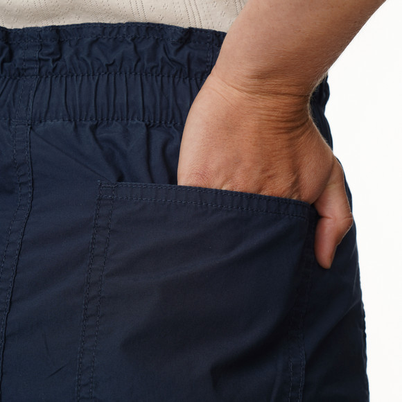 Damen Culotte mit Paperbagbund