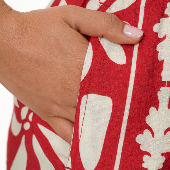 Damen Shorts mit Allover-Print