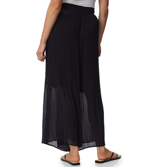 Damen Plissee-Hose mit weitem Bein