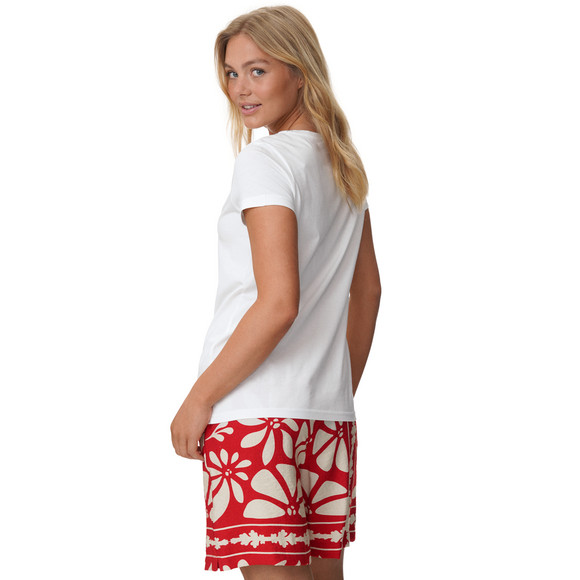 Damen T-Shirt mit Stickerei