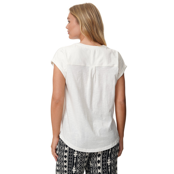 Dames-T-shirt met V-hals
