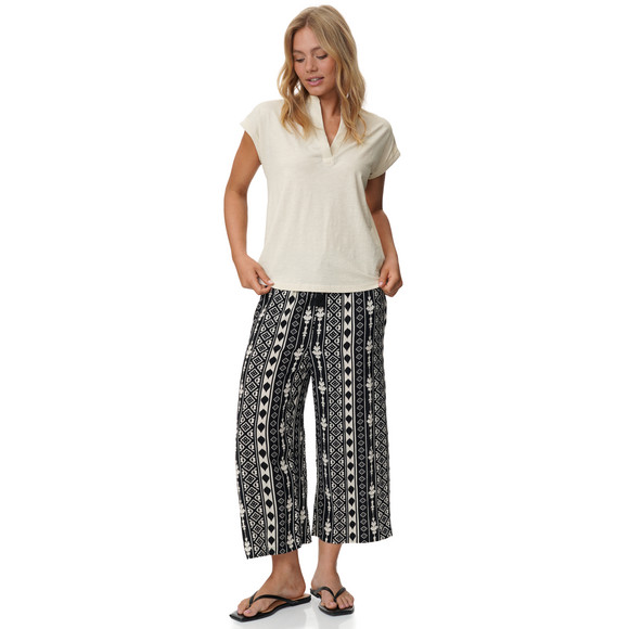 Dames-T-shirt met V-hals