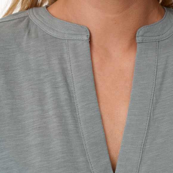 Dames-T-shirt met V-hals