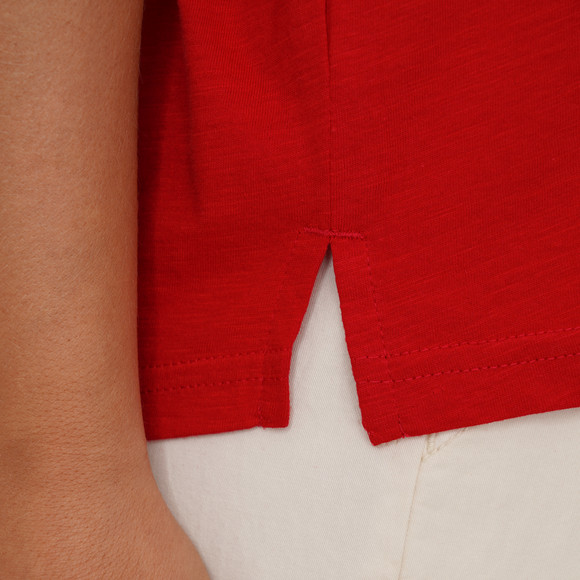 Dames-T-shirt met V-hals