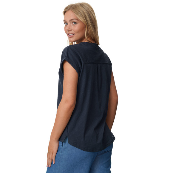 Dames-T-shirt met V-hals