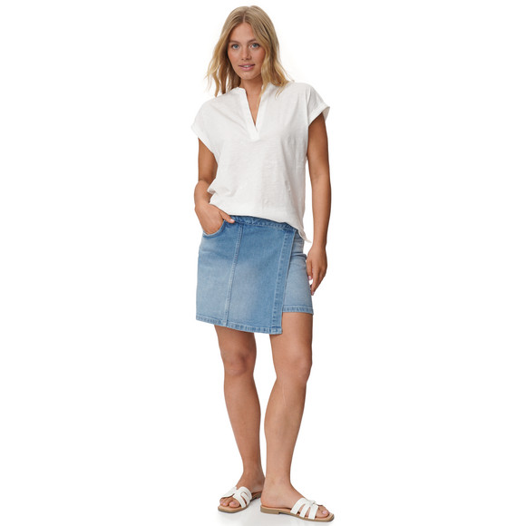 Damen T-Shirt mit Stickerei