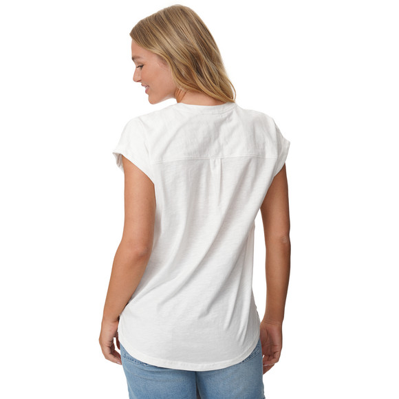 Damen T-Shirt mit Stickerei