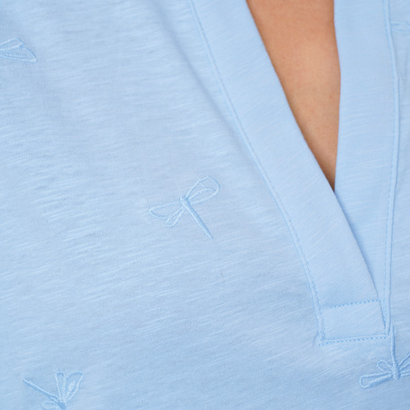 Damen T-Shirt mit Stickerei