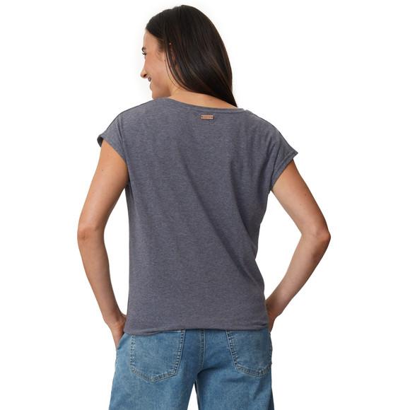 Damen T-Shirt mit Knotendetail