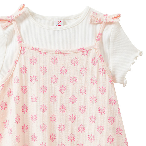 Mädchen Set mit Kleid und T-Shirt