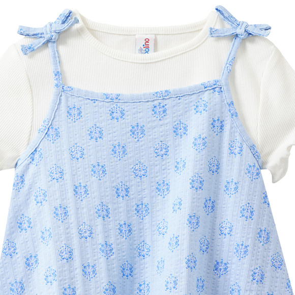 Mädchen Set mit Kleid und T-Shirt