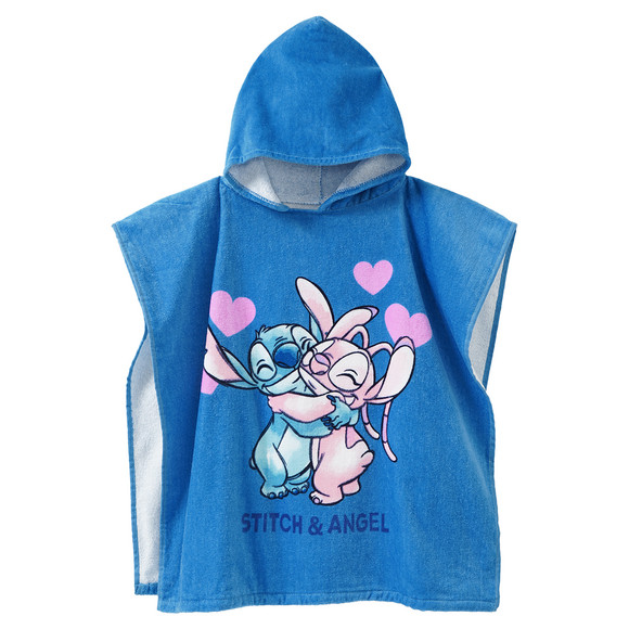 Stitch Badeponcho mit Kapuze