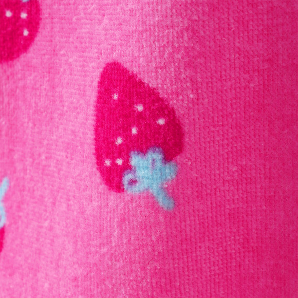 Kinder Badeponcho mit Erdbeeren