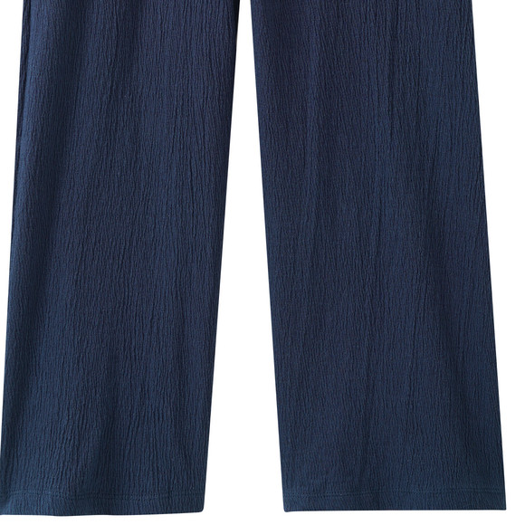 Mädchen Hose in Crepp-Optik