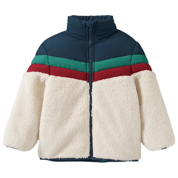Kinder Teddyjacke mit Reißverschluss