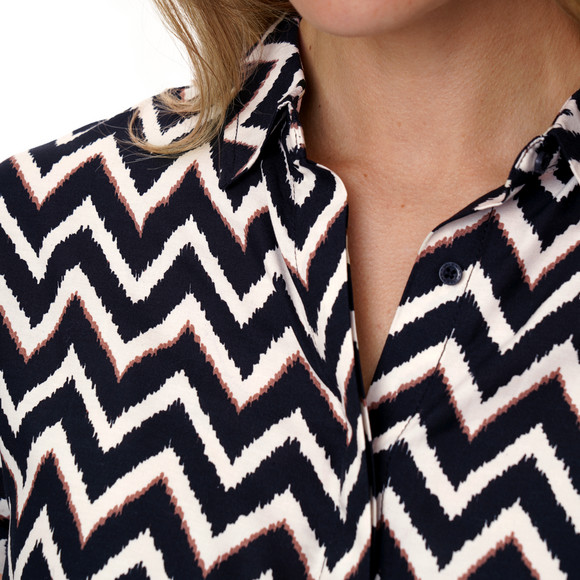 Damen Bluse mit Knotendetail