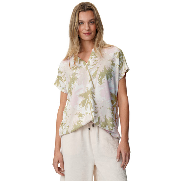 Damen Bluse mit Allover-Print