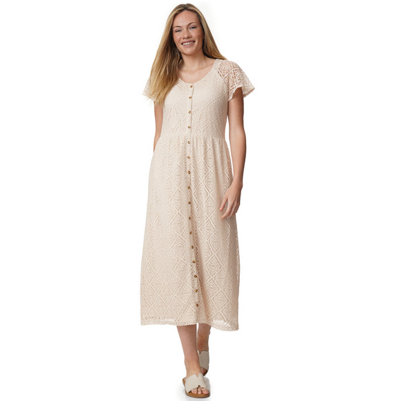 Damen Kleid in Häkel-Optik