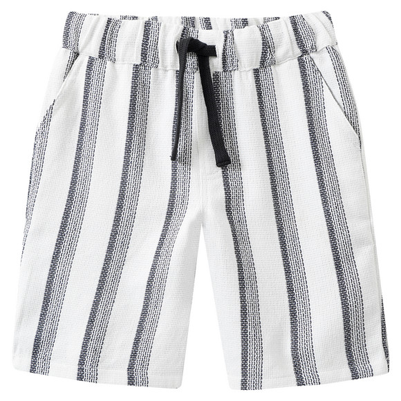 Jungen Shorts mit Streifenmuster